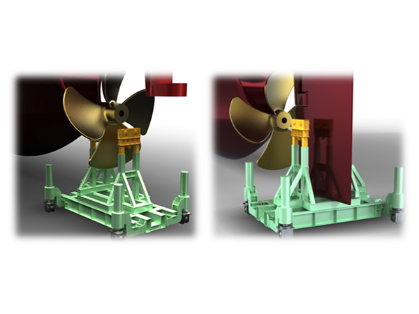 RUDDER &amp; PROPELLER 대차